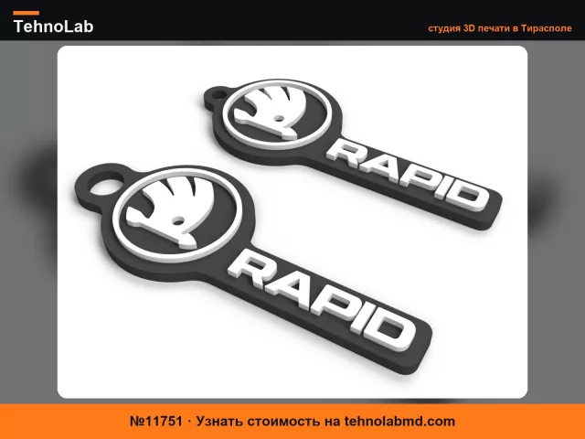 №11751 Брелки Skoda Rapid