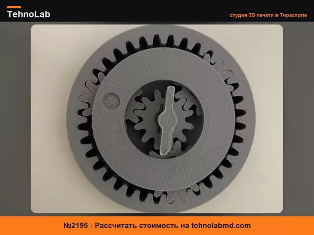 №2195 Модель планетарного редуктора-Planetary Gear Reducer Model
