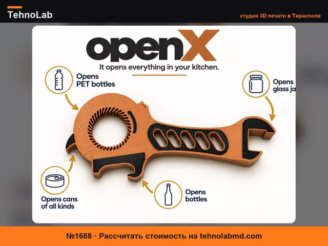 №1688 OpenX — Многофункциональная открывалка