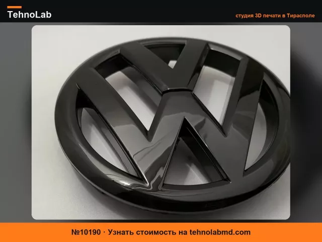№10190 Эмблема передней решетки Volkswagen Golf MK6 2008-2013