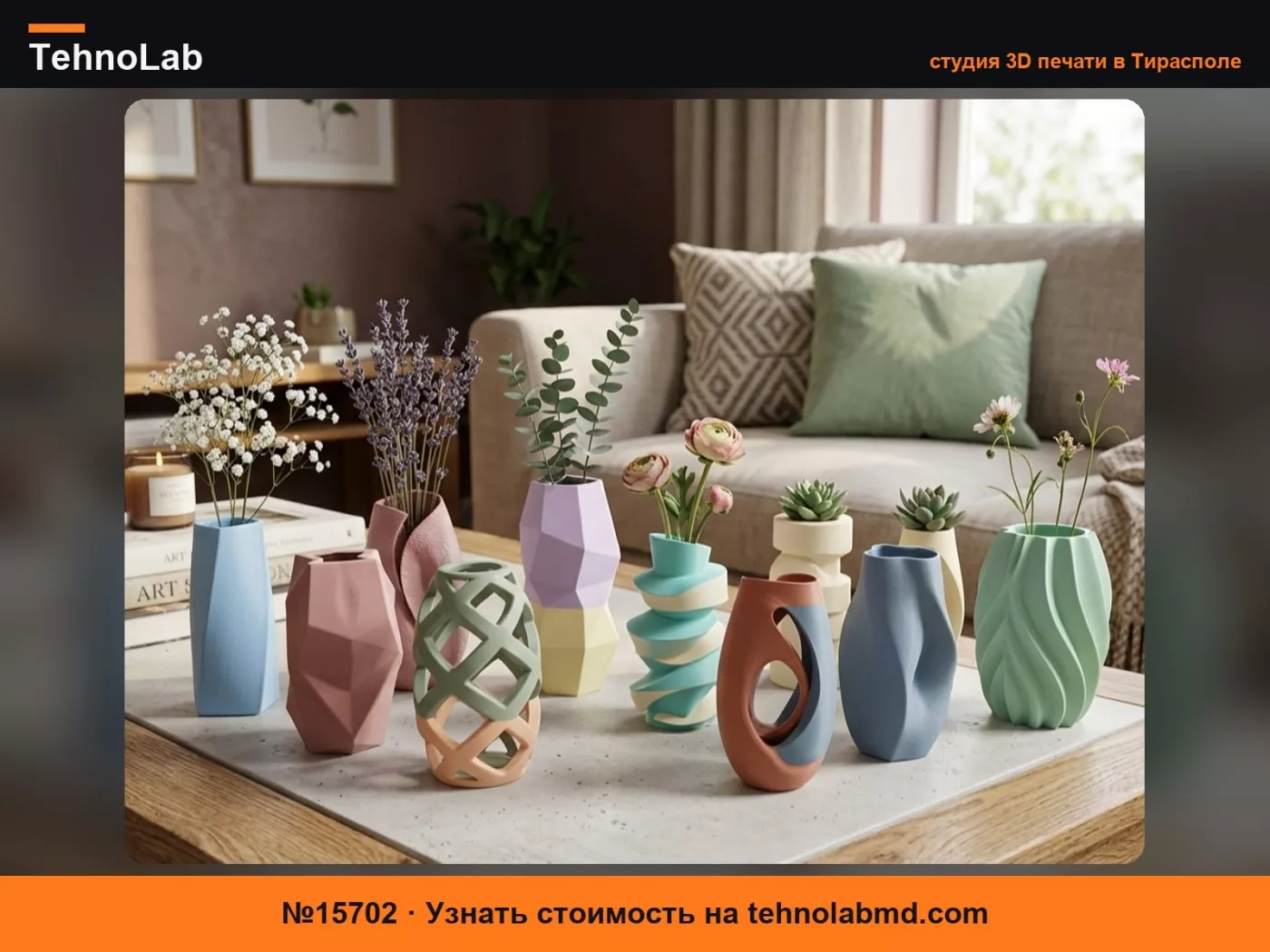 №15702 Коллекция ваз