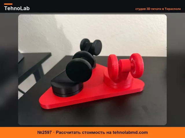 №2597 Платформа на колесиках - Полностью 3D-печатная