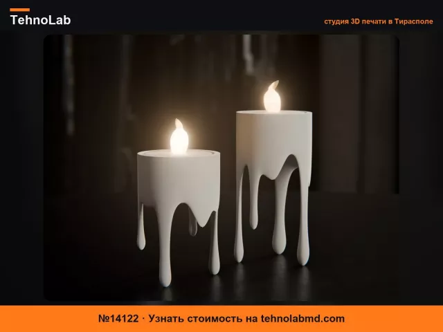 №14122 Парящая капающая свеча – держатель для светодиодной чайной свечи