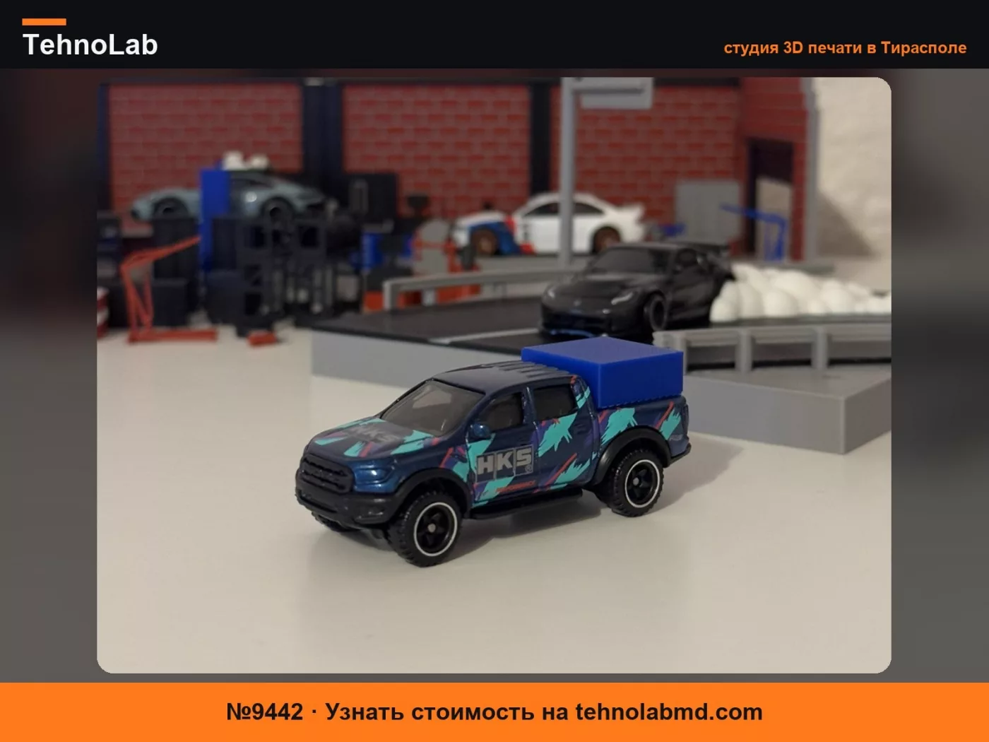 №9442 Крышка кузова Ford Ranger Raptor