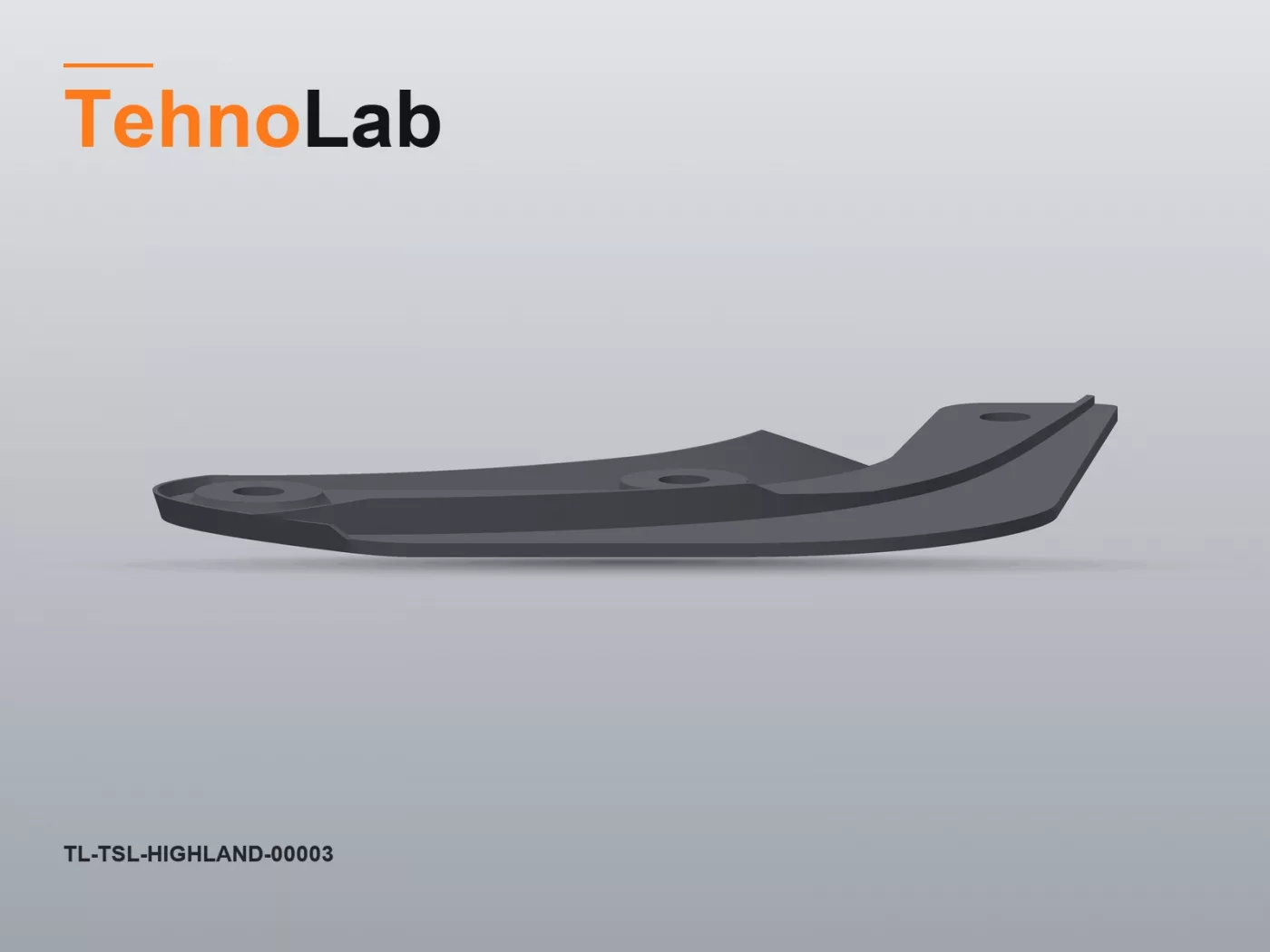 №88 Брызговик из TPU Tesla Model 3 Highland