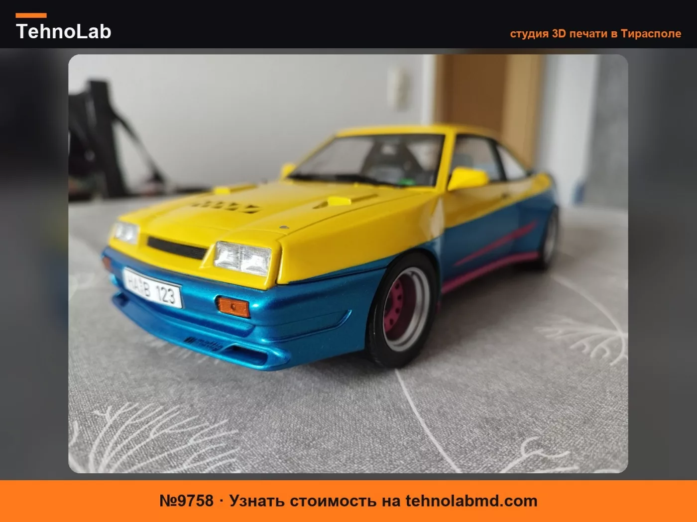 №9758 Opel Manta B Mattig широкофюзеляжный