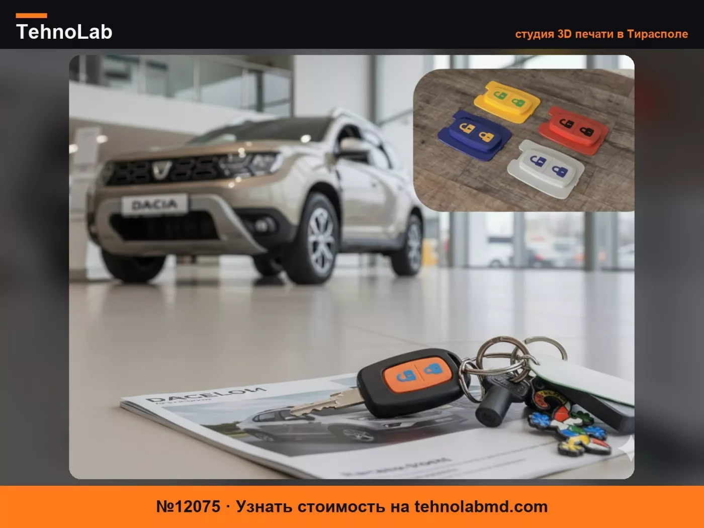 №12075 Замена ключа Dacia Duster