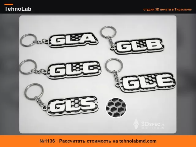 №1136 Mercedes-Benz | Брелок серии внедорожников GL