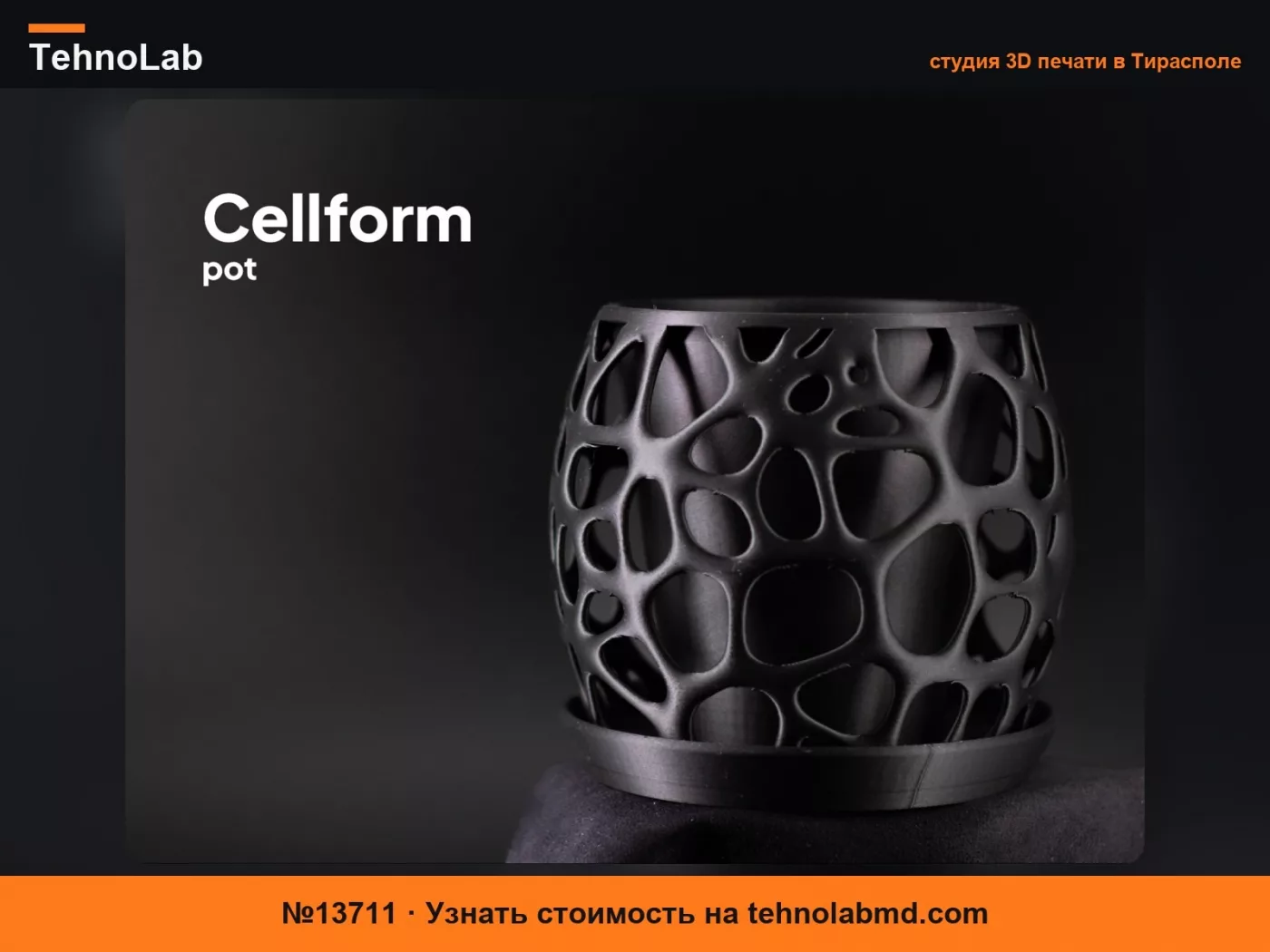 №13711 Cellform – Вазоны Вороного