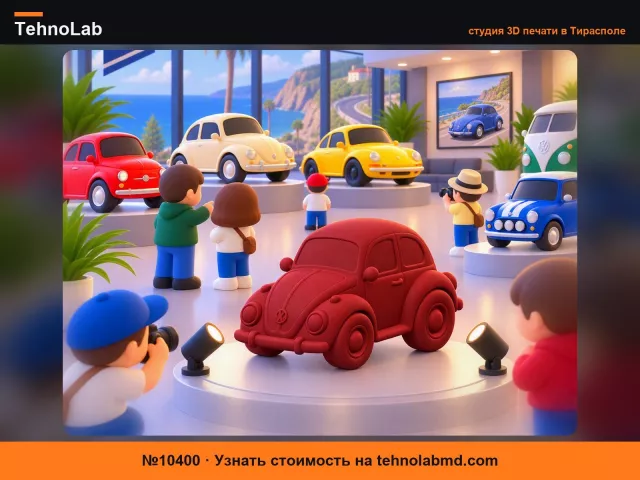 №10400 Пухлые машинки - #22 Вдохновленные Volkswagen Beetle