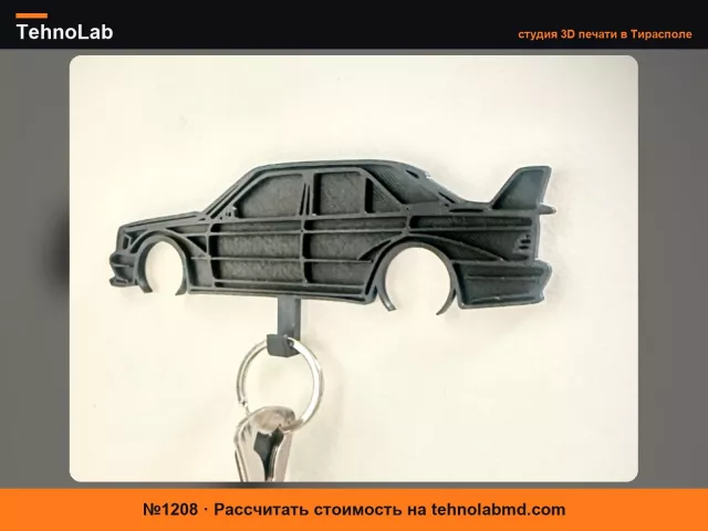 №1208 Настенный крючок для ключей Mercedes 190 E EVO2 W201