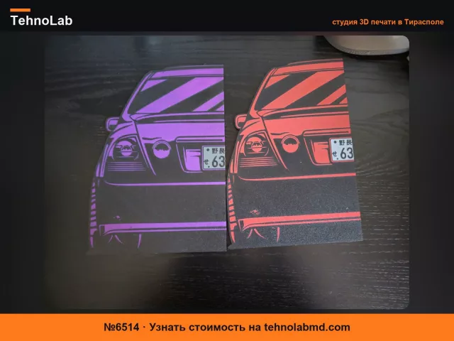 №6514 Настенный декор Lexus IS 200/Toyota Altezza