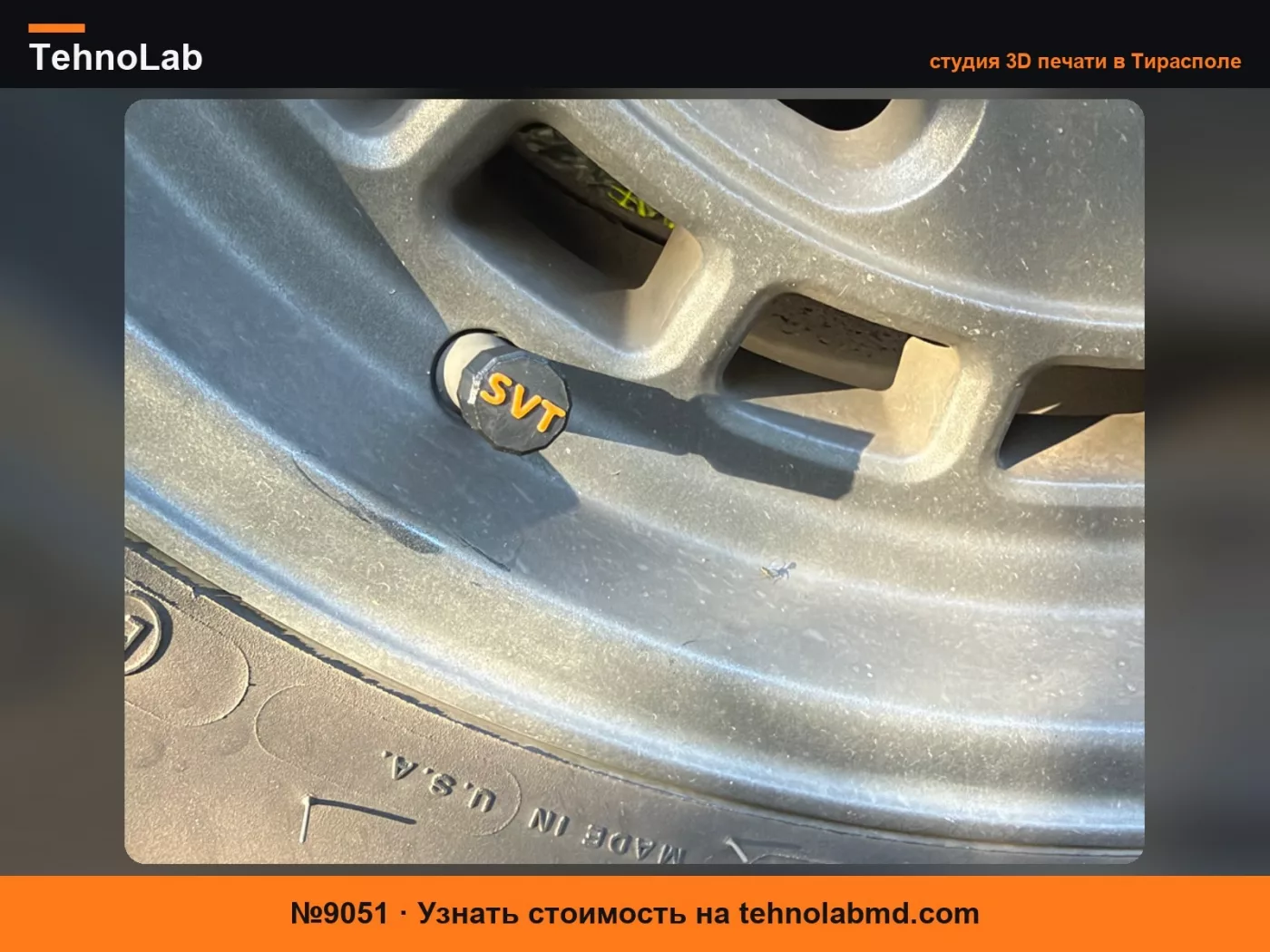 №9051 Ford SVT Raptor Колпачки на ниппели | 2010–2014