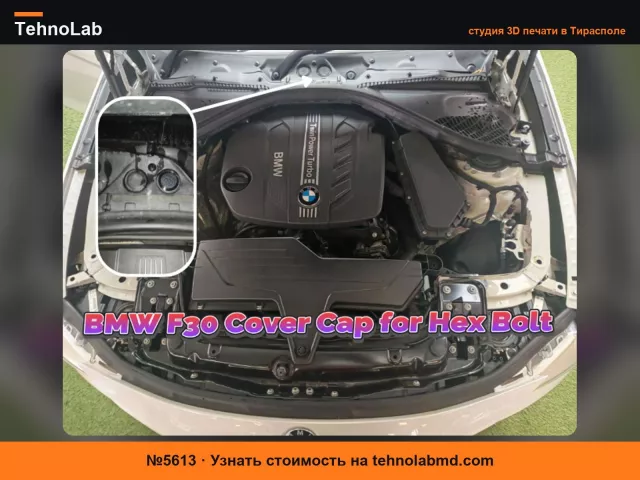 №5613 Крышка BMW F30 для шестигранного болта верхнего отсека