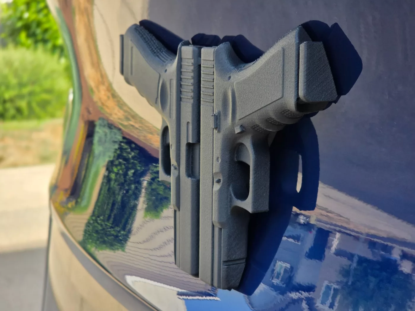 №248 Бейдж Glock "T" для Tesla Model X