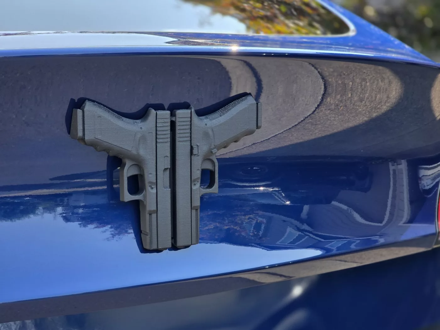 №248 Бейдж Glock "T" для Tesla Model X