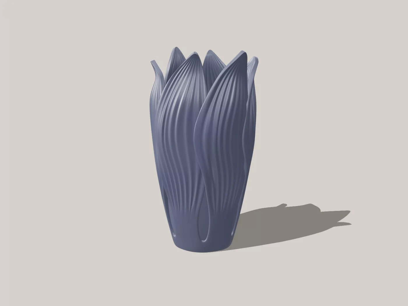 №235 Ваза-дизайн 'Листья' Leaves Vase Design Decor