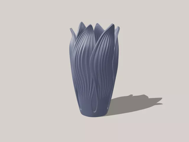 №235 Ваза-дизайн 'Листья' Leaves Vase Design Decor