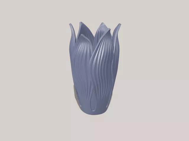№235 Ваза-дизайн 'Листья' Leaves Vase Design Decor