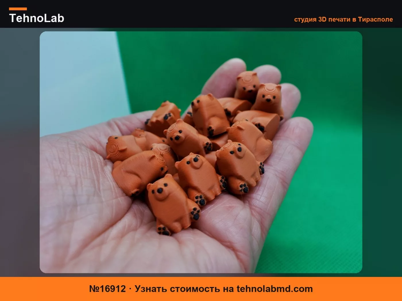 №16912 Милый маленький медвежонок-идол