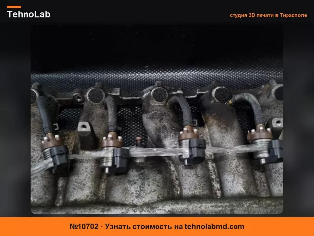 №10702 Заглушки форсунок Volvo V70 S60 (TPU)
