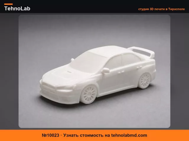 №10023 EVO10｜Mitsubishi Lancer Evolution X JDM статичная модель автомобиля｜Цельная печать