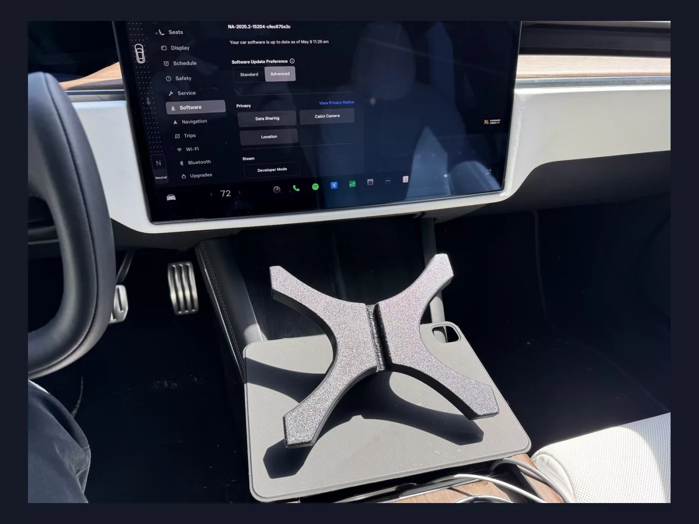 №18 Крепление iPad Pro 11 Tesla Model S Refresh