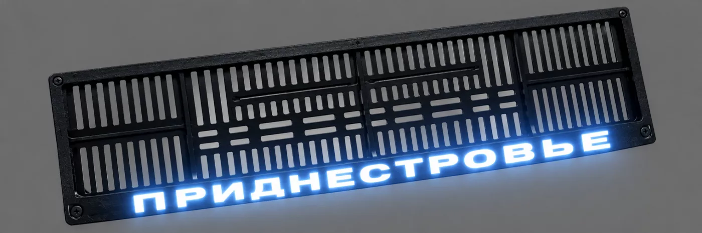 Рамки со светящимися эксклюзивными текстовыми надписями (одноцветные)