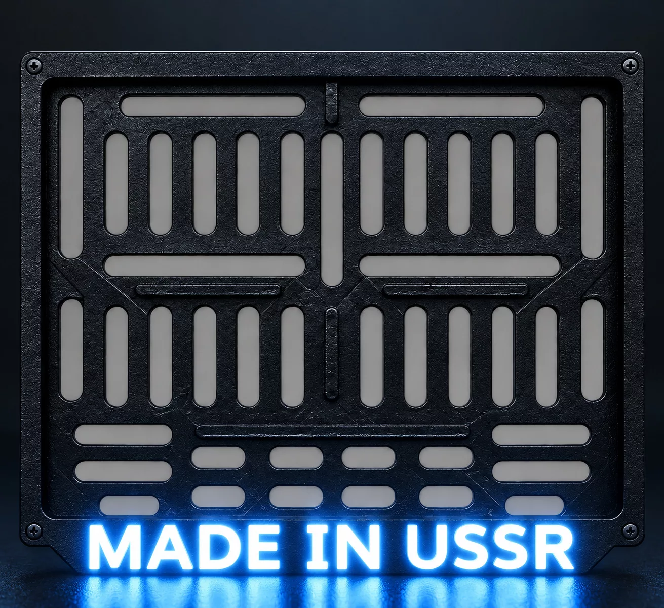 Квадратные рамки для номеров Приднестровья и Молдовы со светящимися эксклюзивными надписями